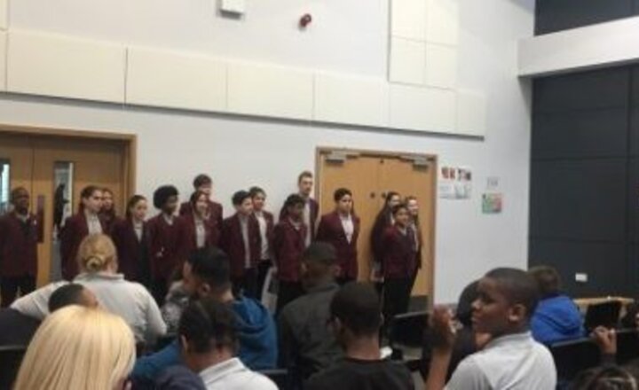 Image of Diversity Assembly at Riverside Bridge School