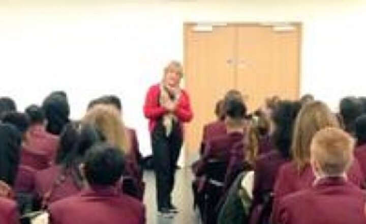 Image of Margaret Hodge visit