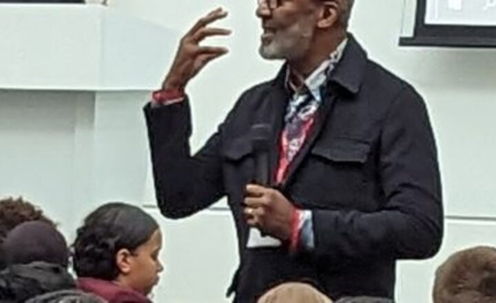 Image of A visit from Leroy Logan