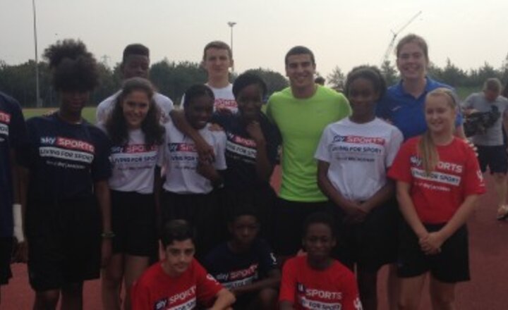 Image of LEE VALLEY ATHLETICS CENTRE WITH SKY SPORTS