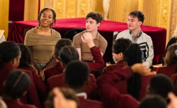 Image of Our students meet the cast of Harry Potter and the Cursed Child