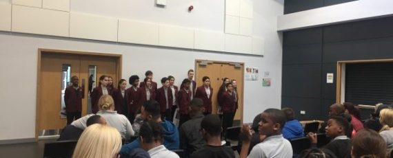 Image of Diversity Assembly at Riverside Bridge School