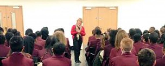 Image of Margaret Hodge visit
