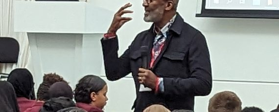 Image of A visit from Leroy Logan