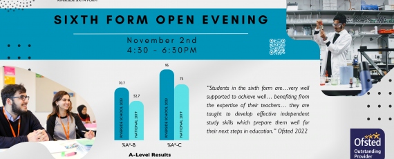 Image of 2nd November 2023 – Riverside Sixth Form Open Evening