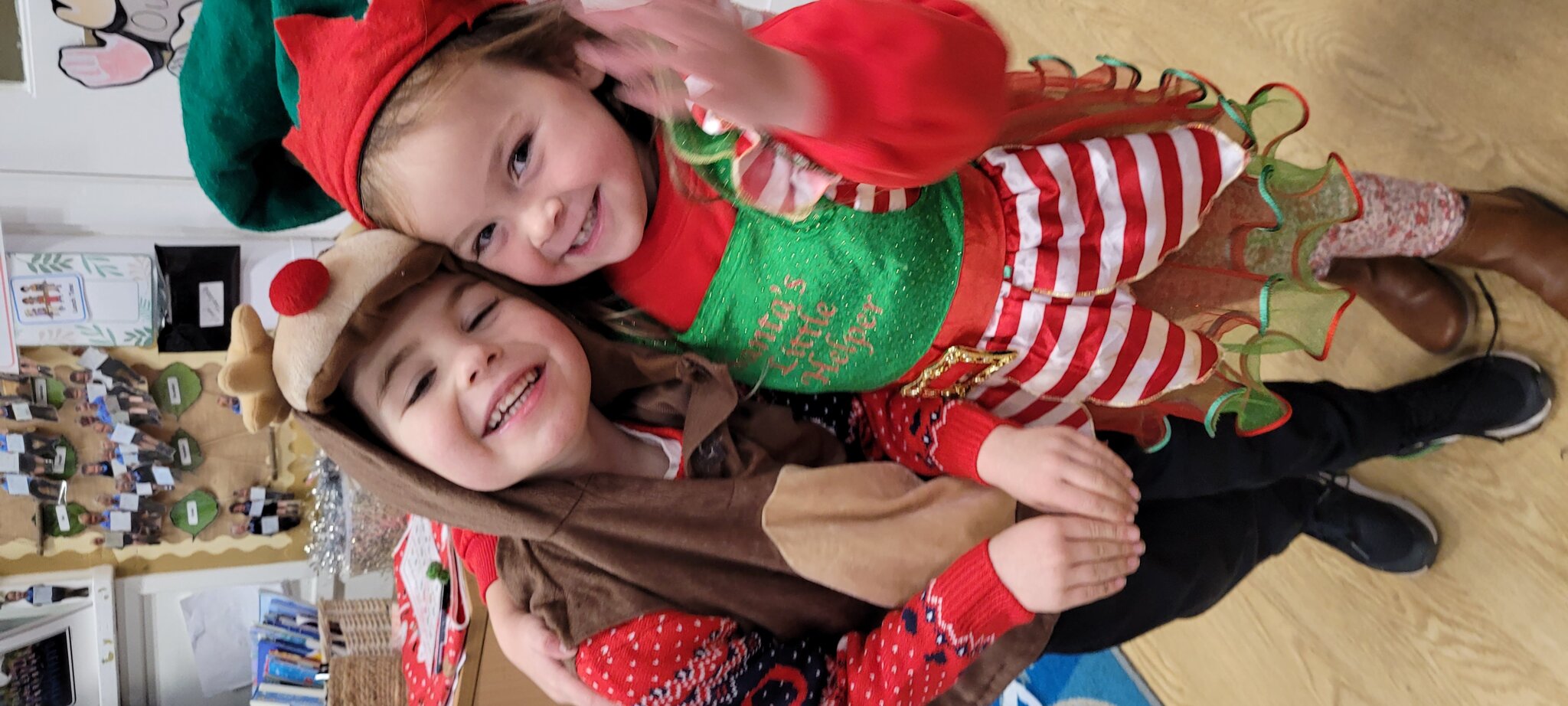 Image of Reception christmas jumper day 