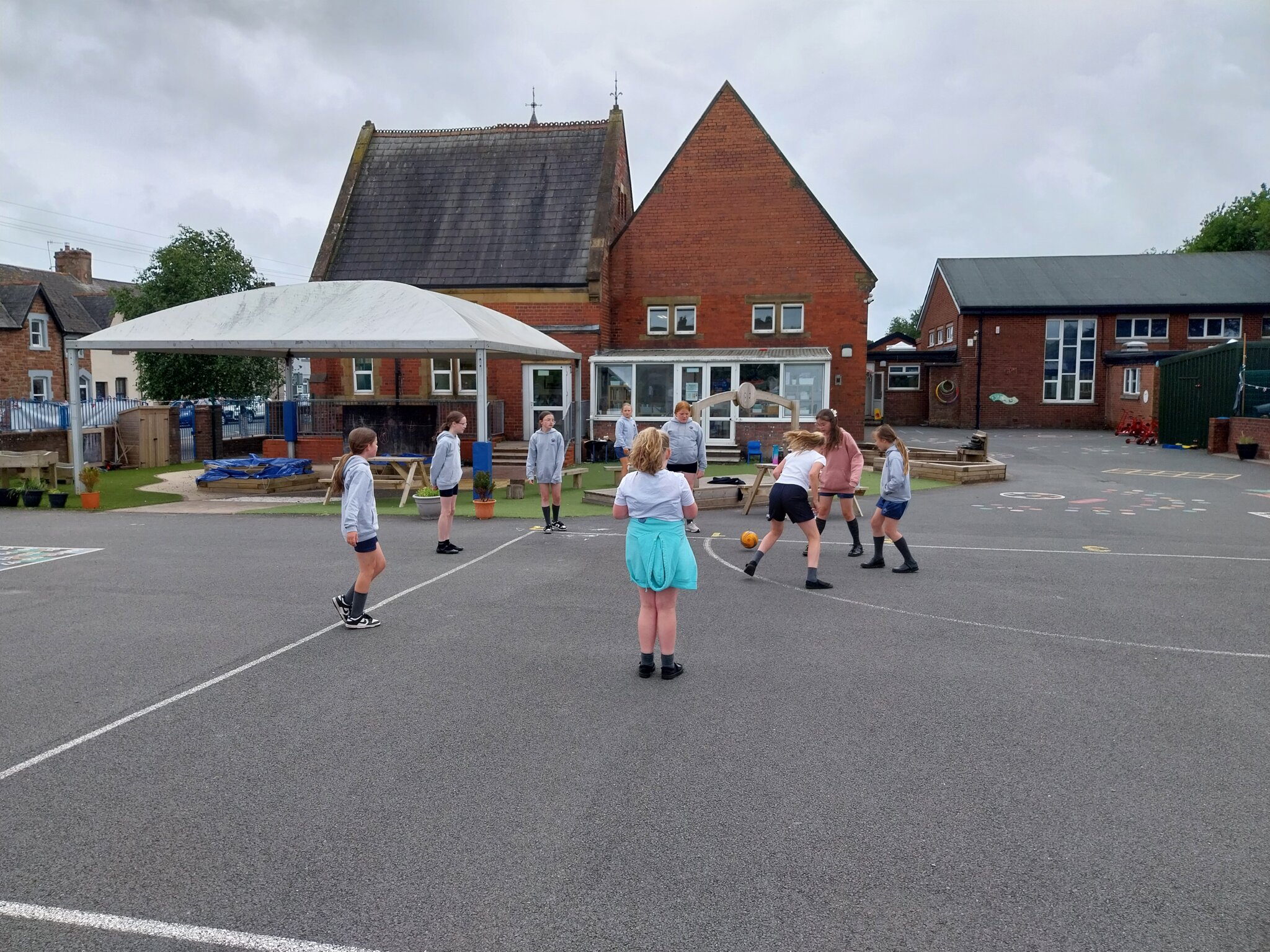 Image of Year 6 football skills
