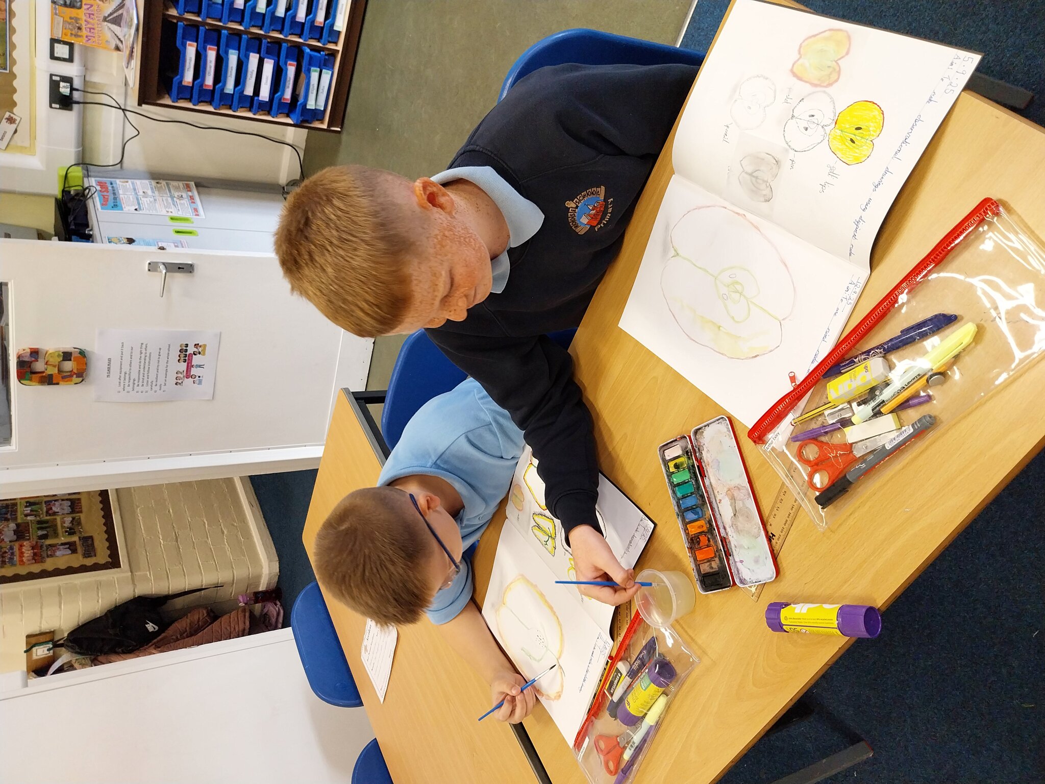 Image of Y6 observational drawing - lesson 2