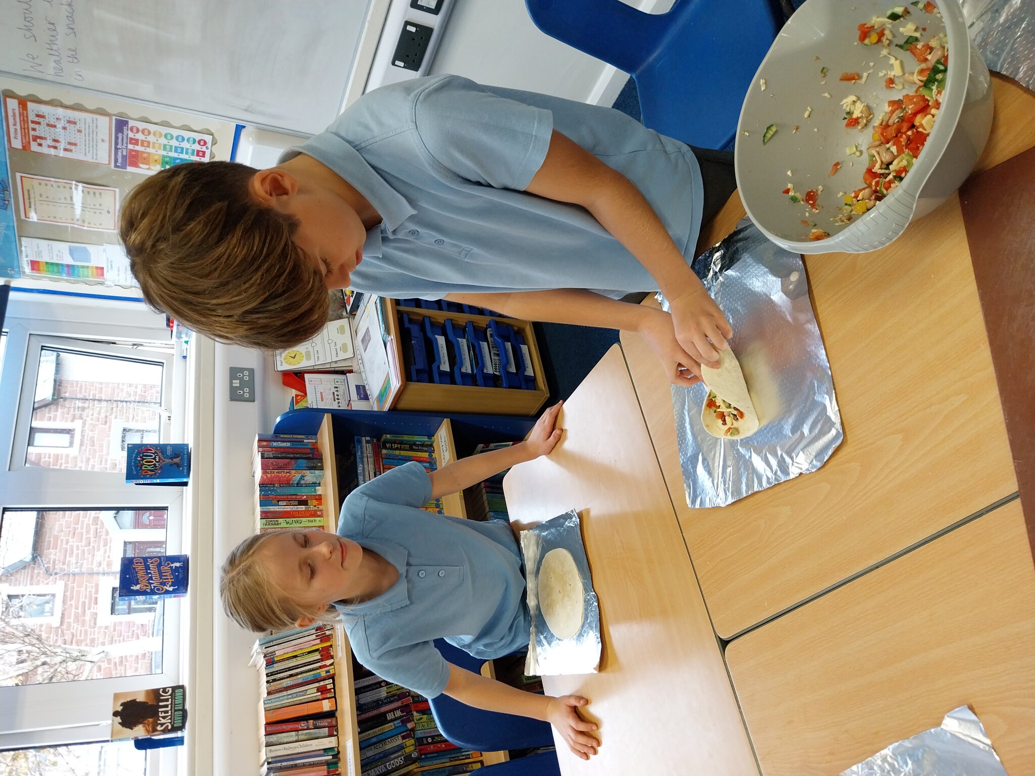 Image of Y6 Food Technology- Burritos 