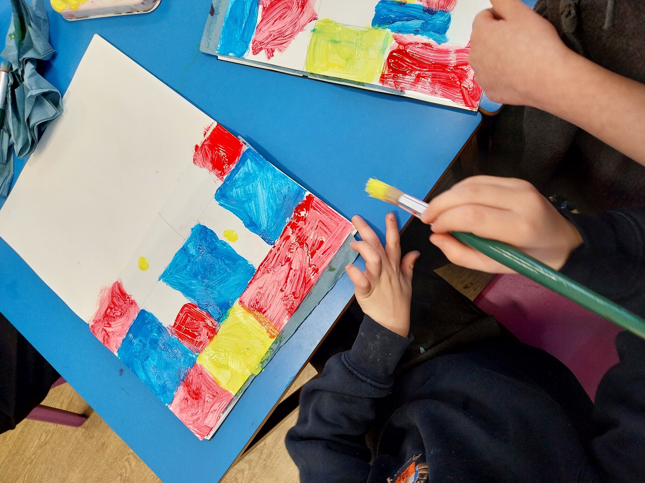 Image of Painting - Mondrian 