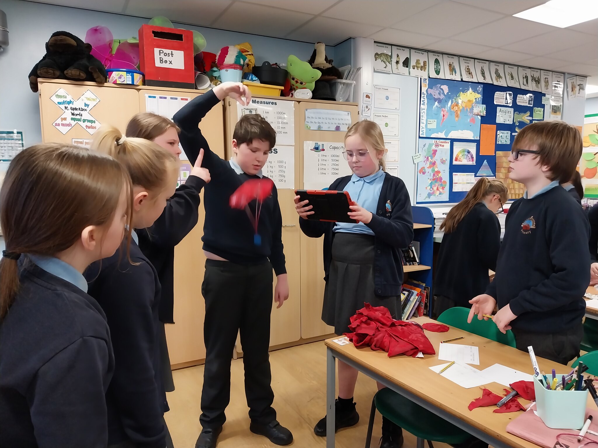 Image of Investigating surface area 