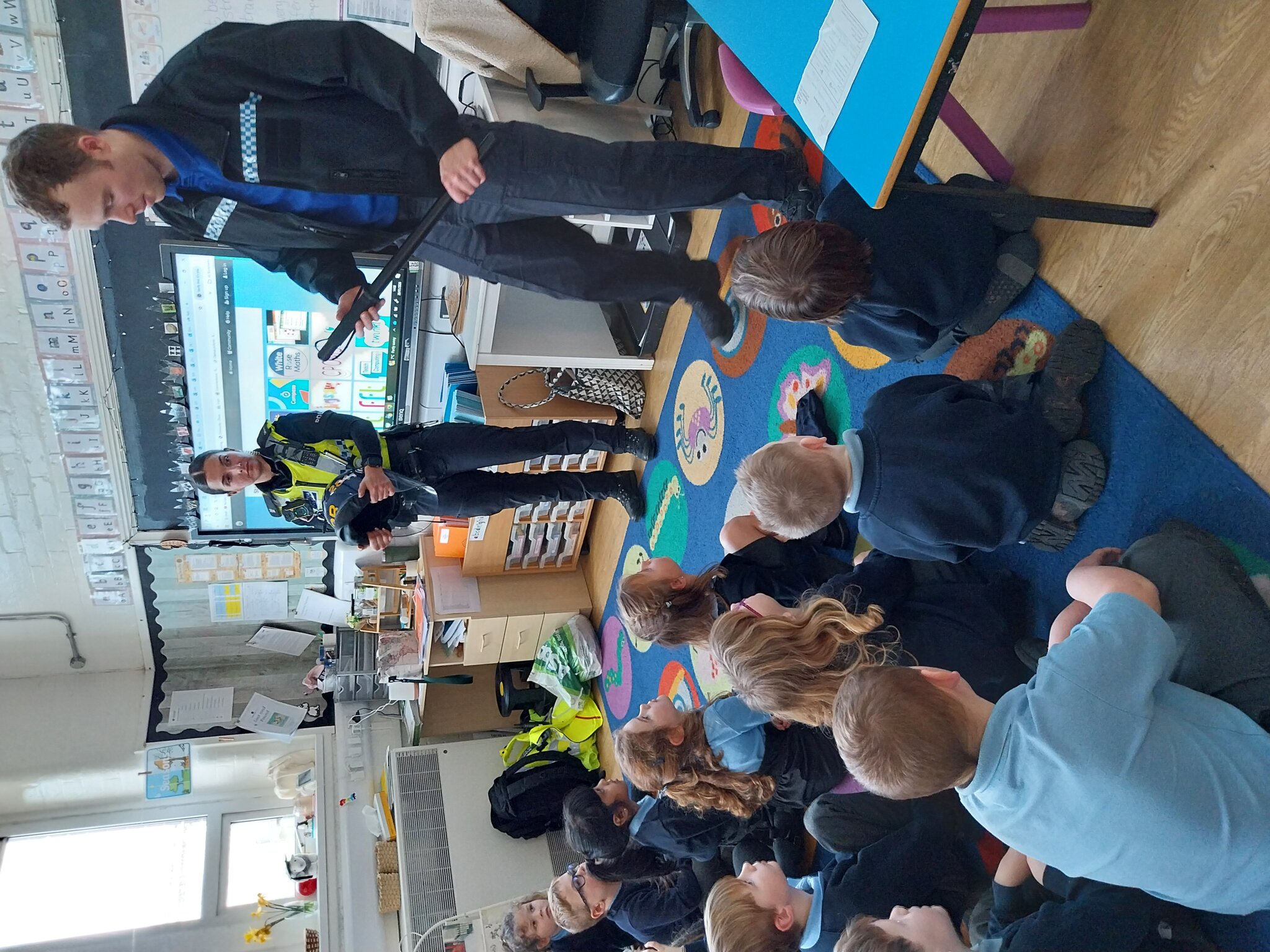 Image of Class of 2031 Cumbria Constabulary visit 