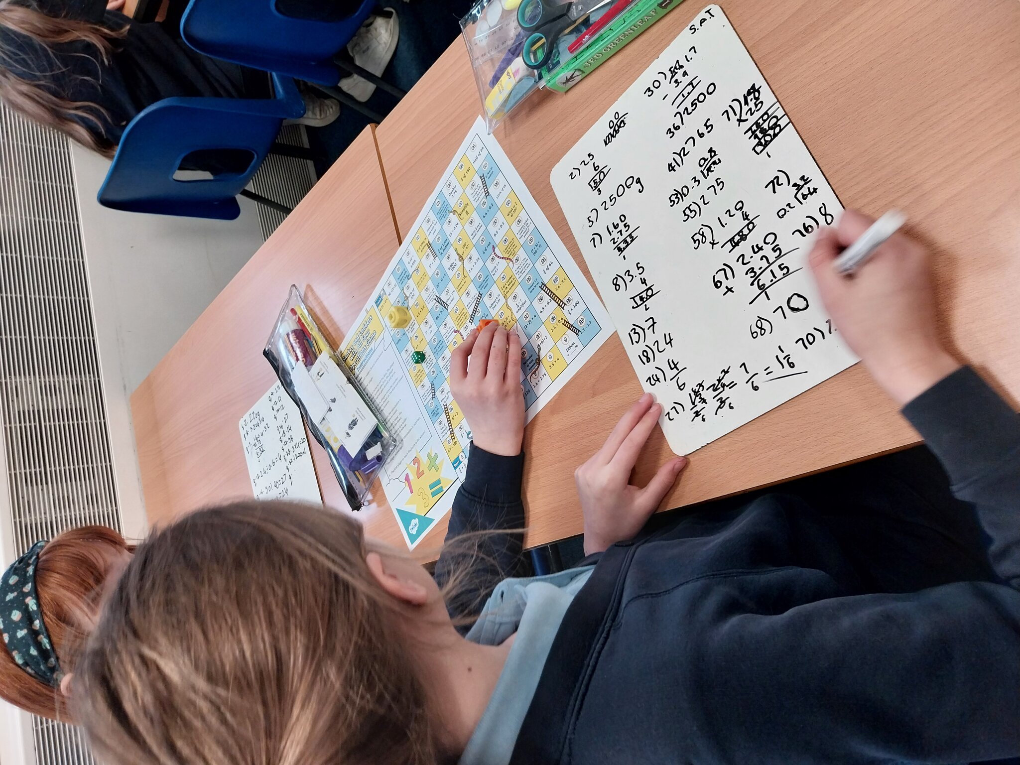 Image of Y6 Maths - revising concepts during booster sessions