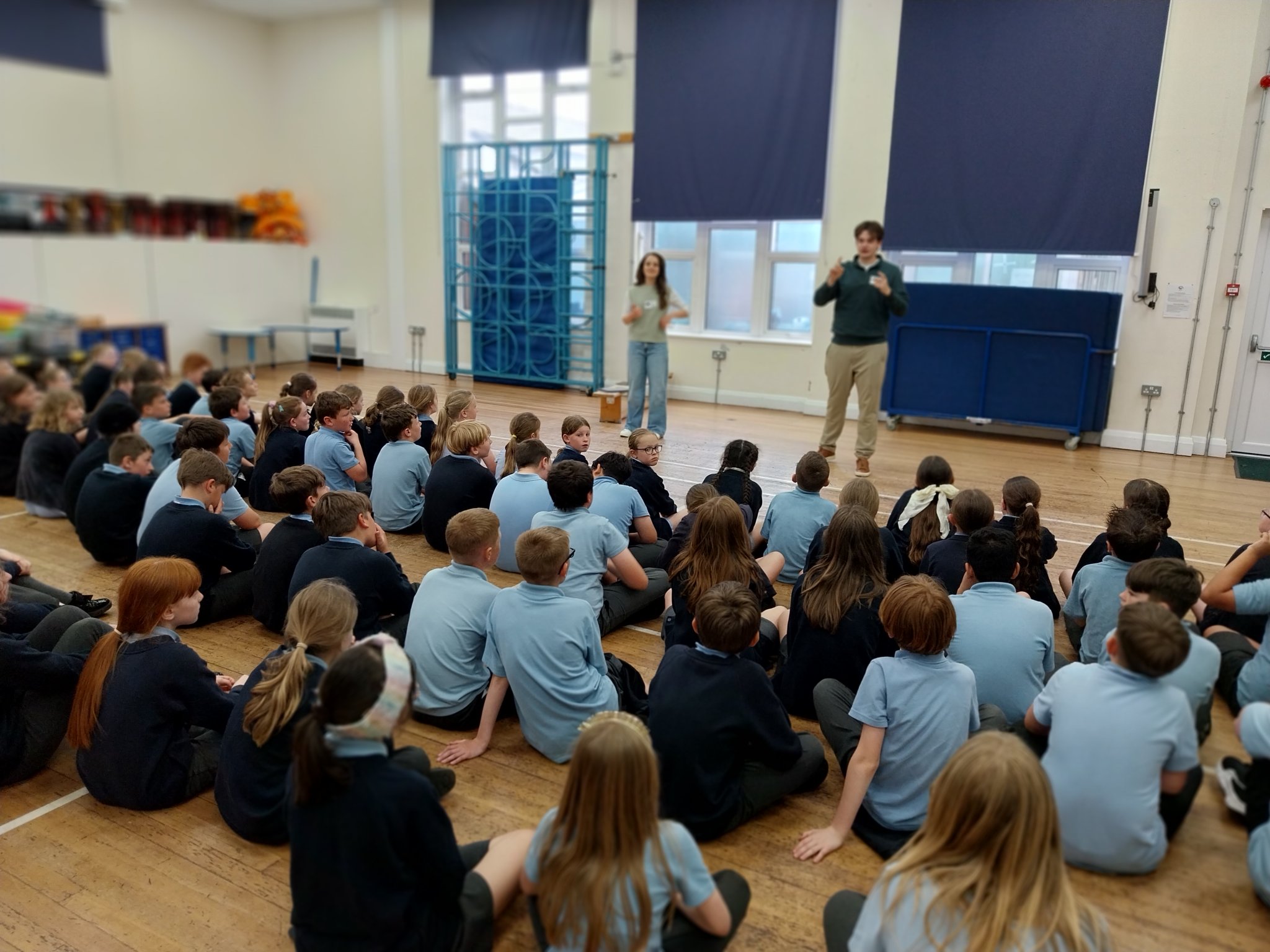 Image of KS2 singing workshop