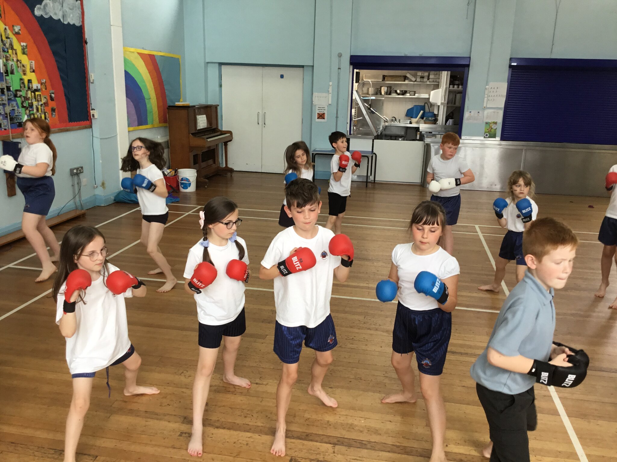 Image of Year 3 karate