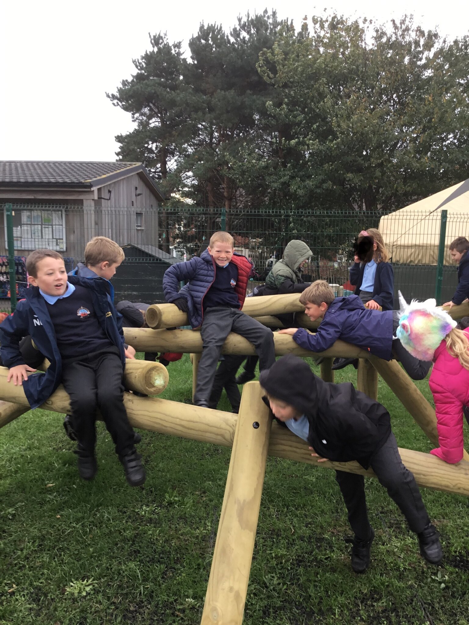 Image of Year 3 trim trail fun 