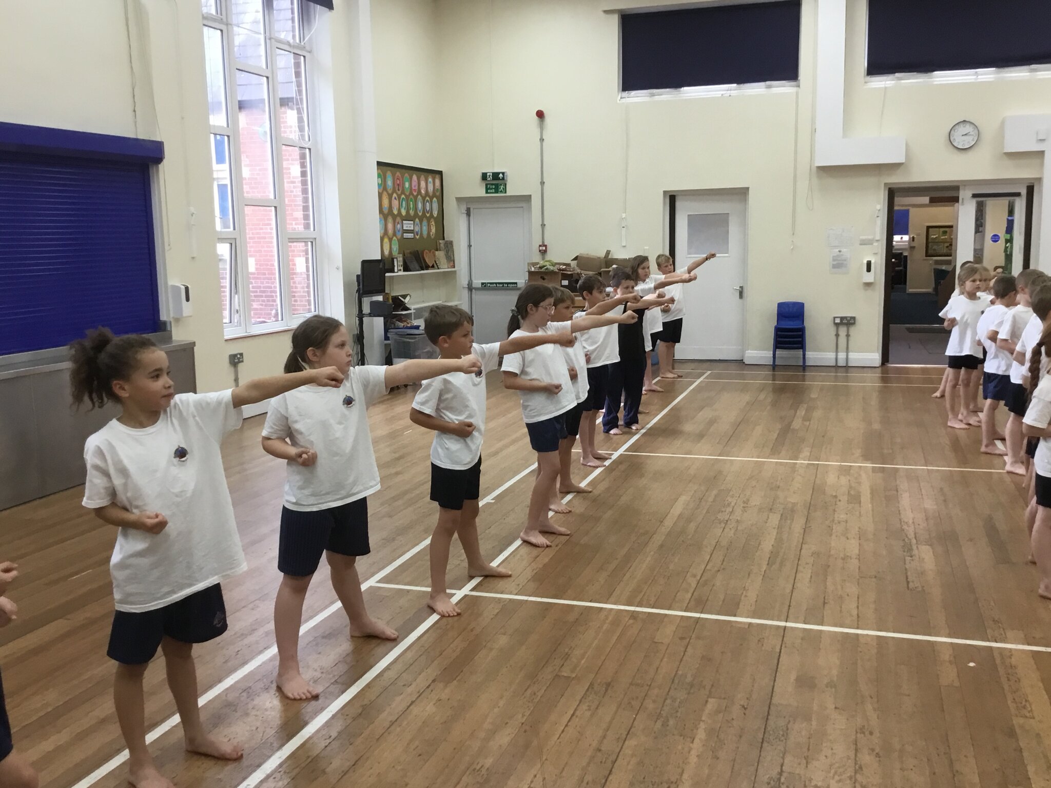 Image of Year 3 karate 