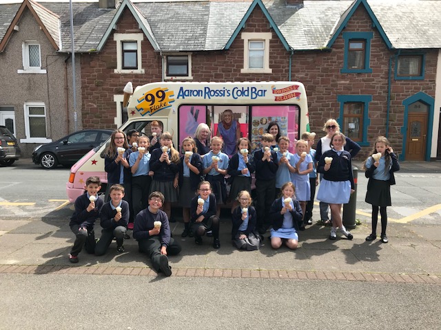 Image of Ice Cream Treat For Year 6.  