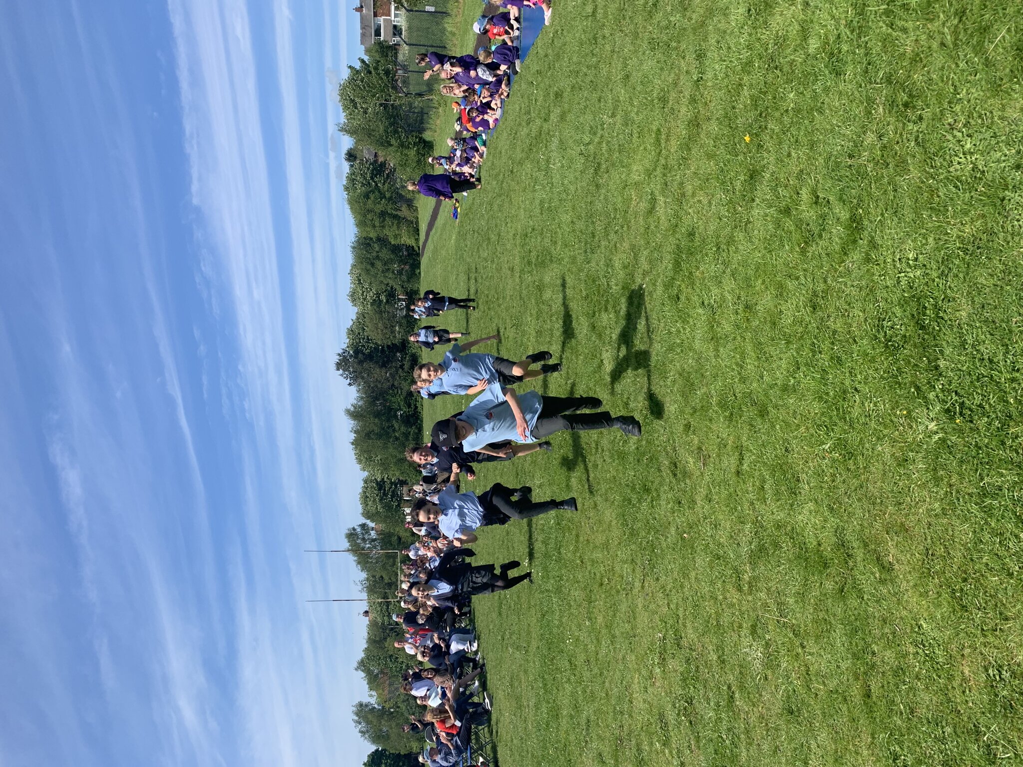 Image of Year 6 at Nursery Sports Day