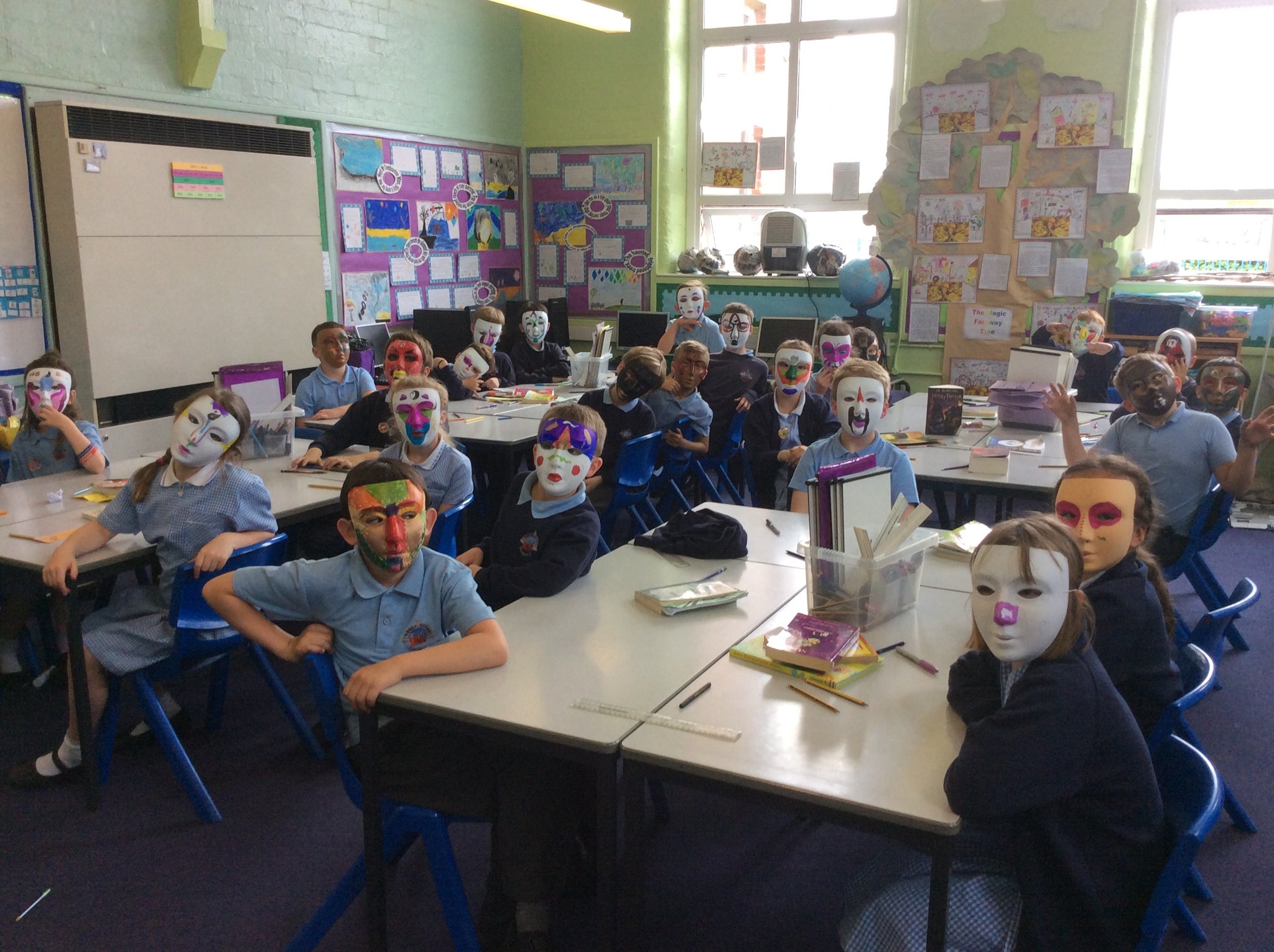 Image of Chinese Opera masks