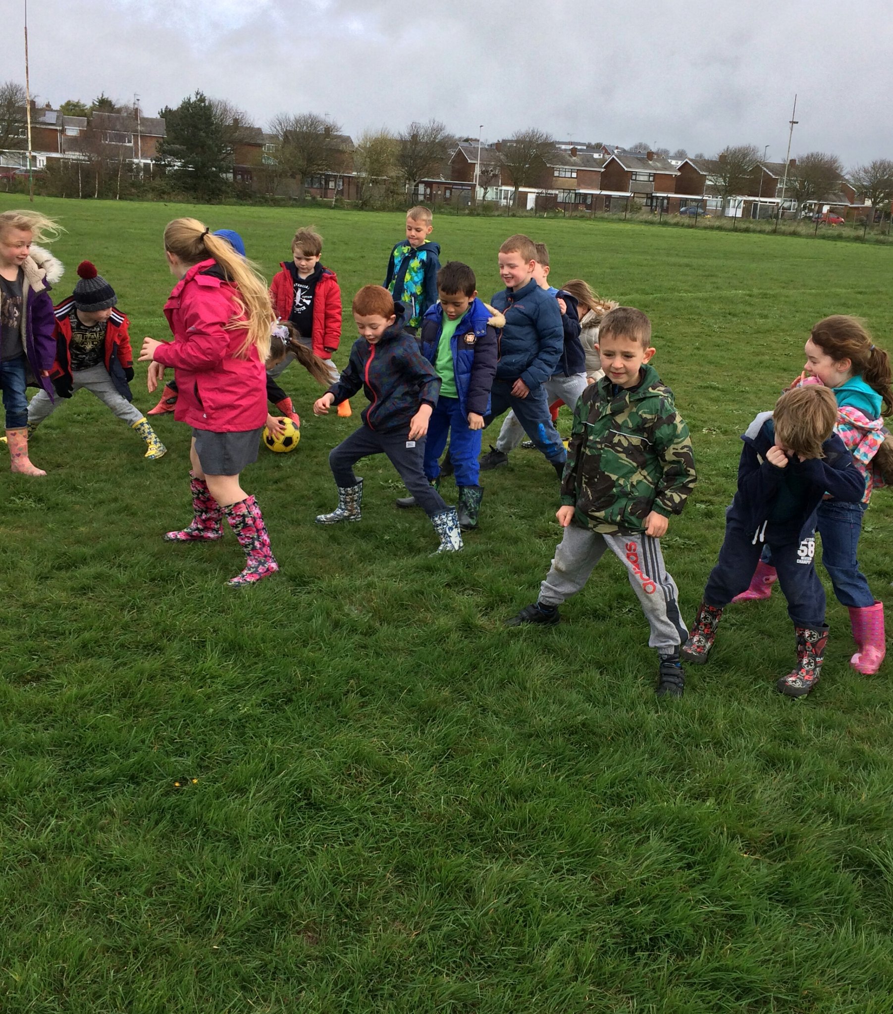 Image of Forest schools day 3 - team games and cloudwatching