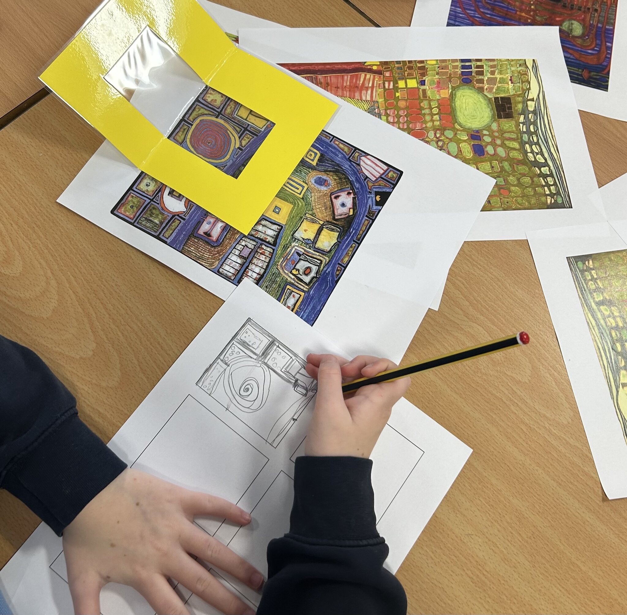 Image of Year 5 Friedensreich Hundertwasser Artwork