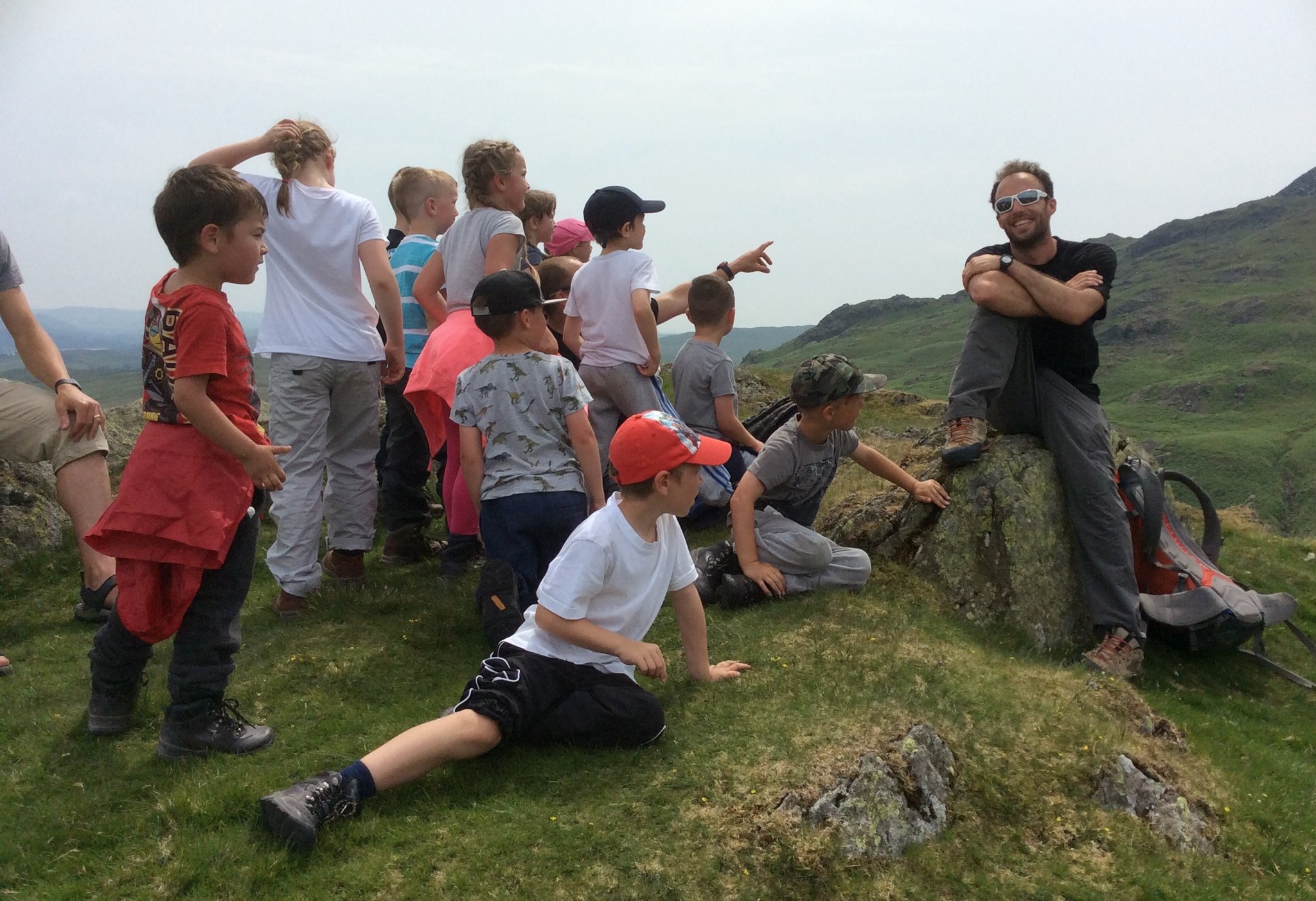 Image of Fellwalking and farm visit