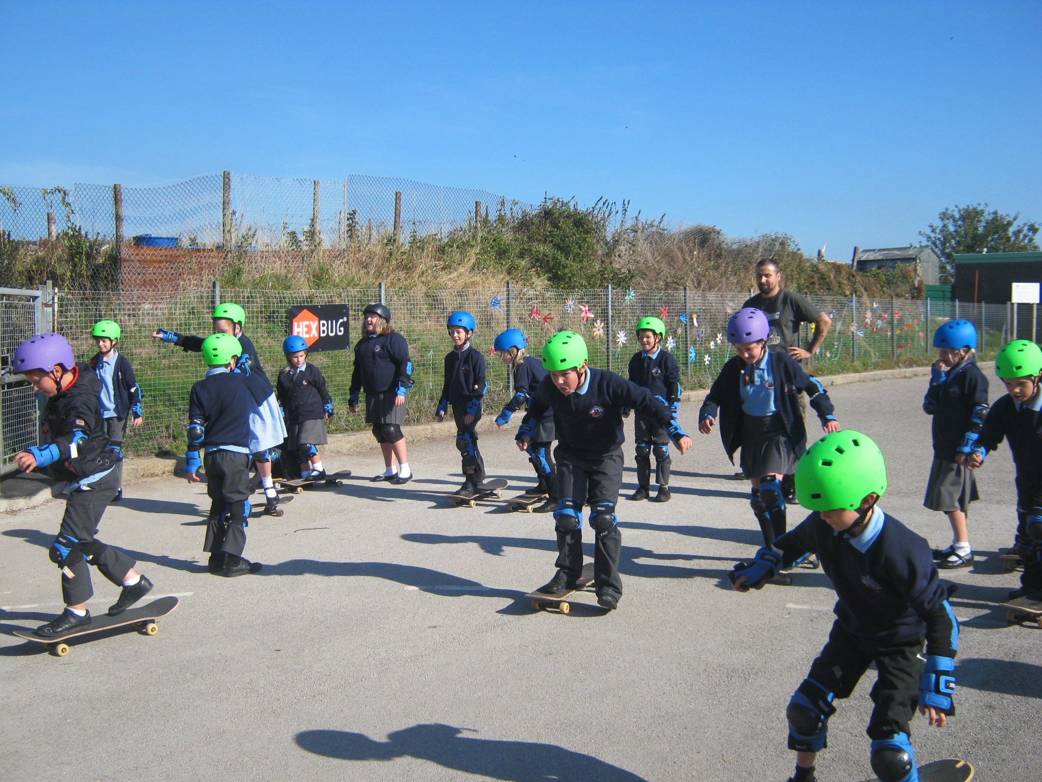 Image of Skateboarding fun