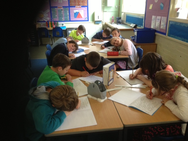 Image of Year 6 biography writing.  