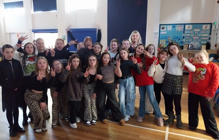 Image of Year 6 and 5 Christmas party 