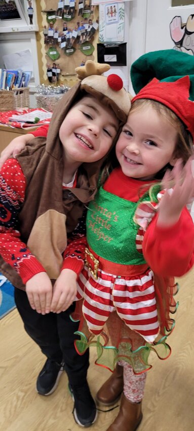 Image of Reception christmas jumper day 