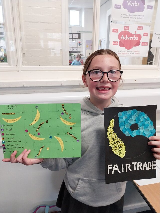 Image of Year 6 'Fair Trade' homework