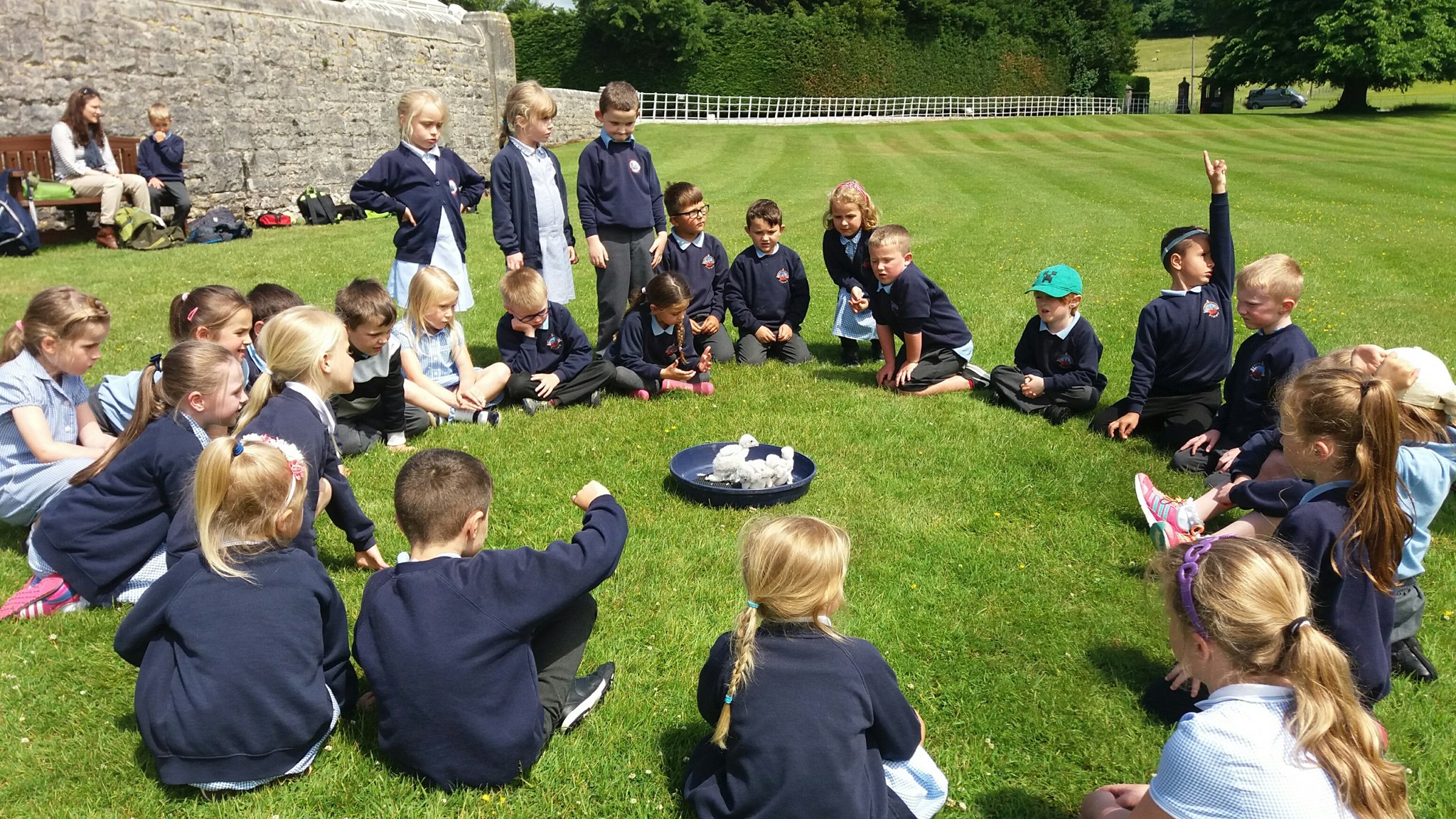 Image of Year 1 visit to Leighton Hall