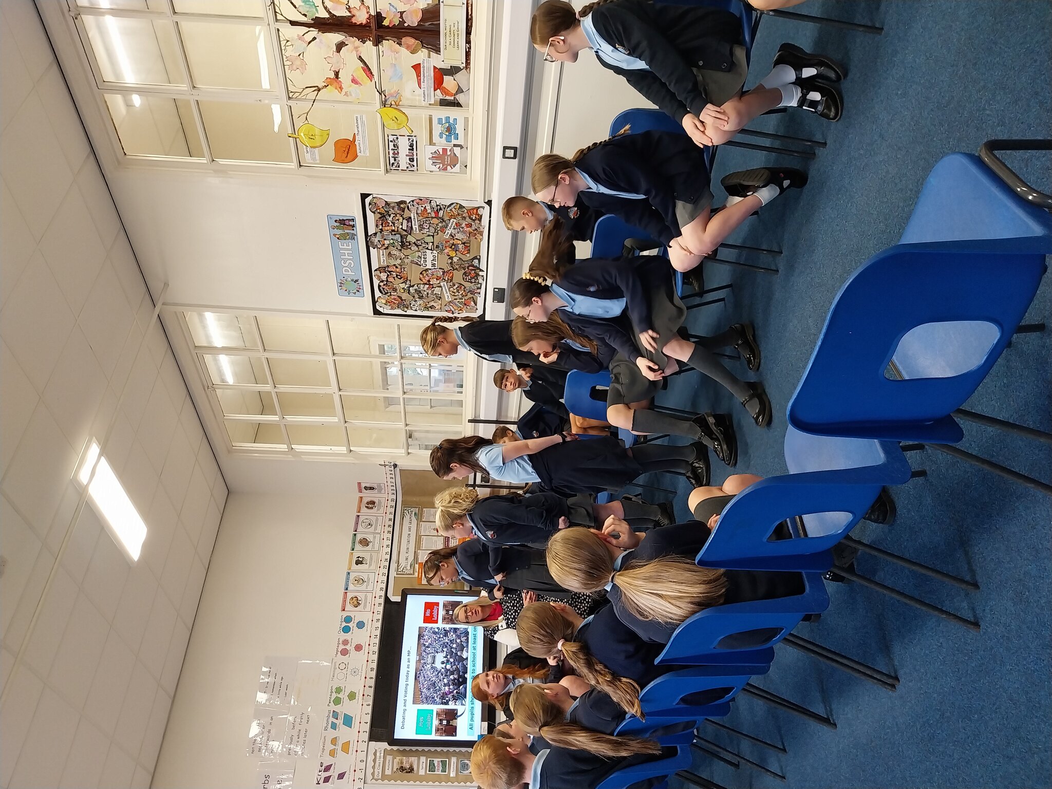 Image of Y6 Parliament Session