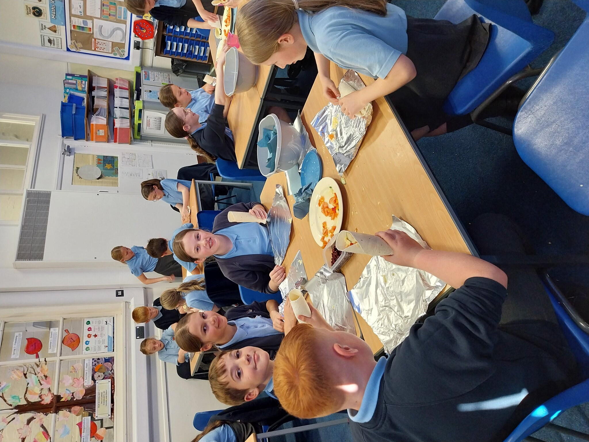 Image of Year 6 Food Technology- burritos