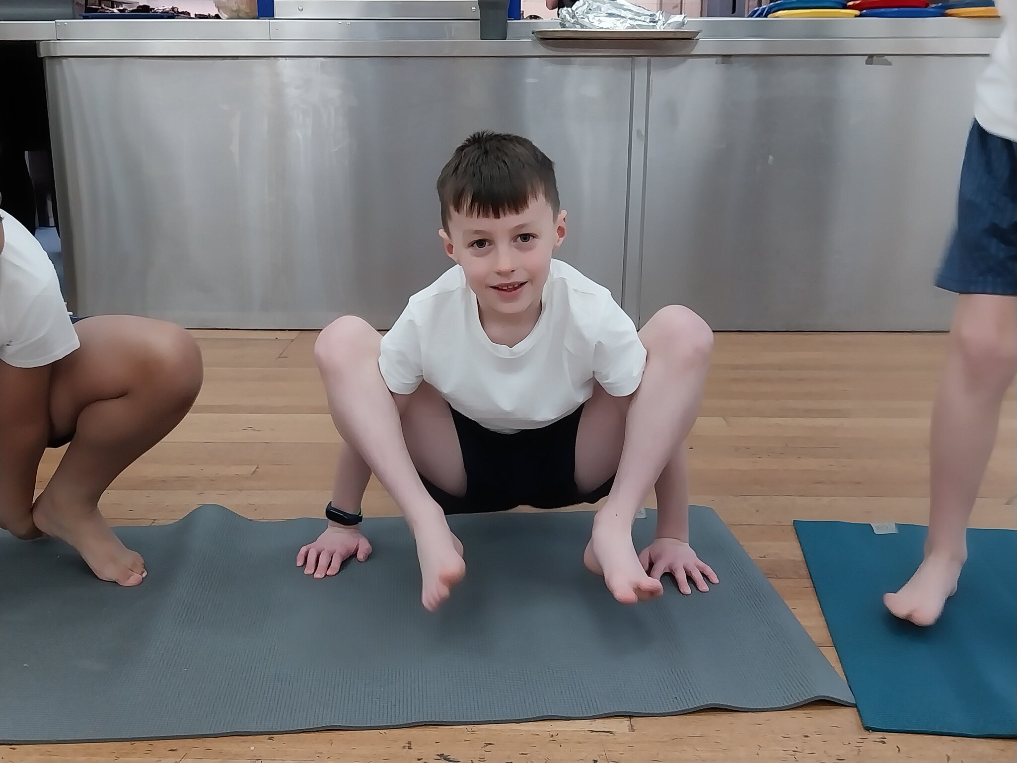 Image of Year 3 yoga with Liane 