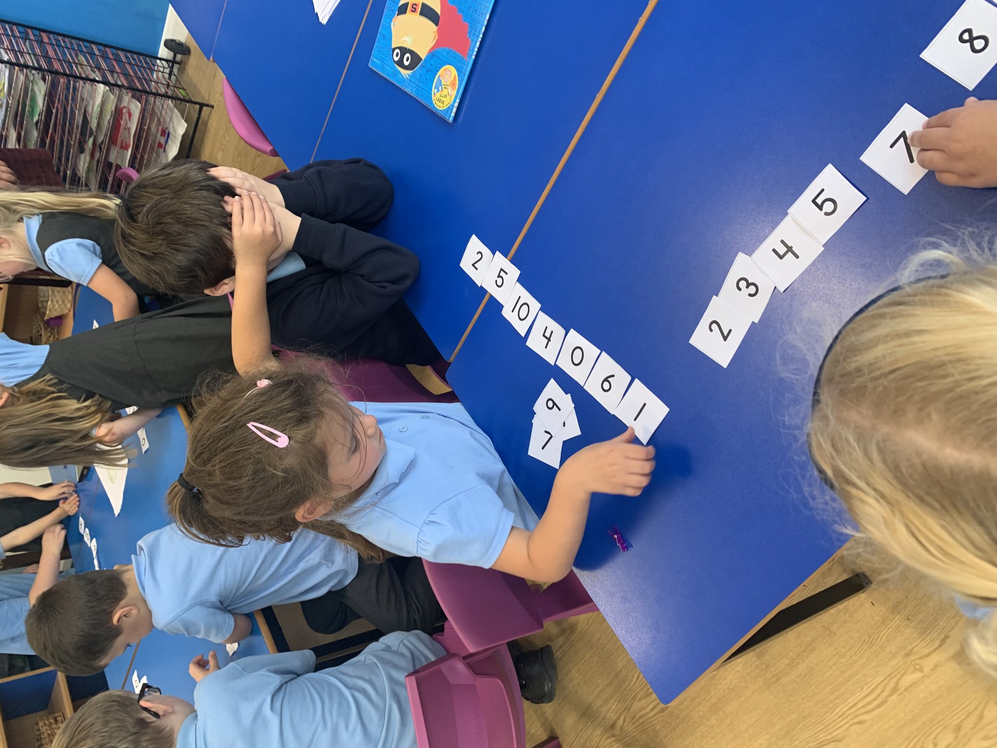 Image of Ordering numbers to 10