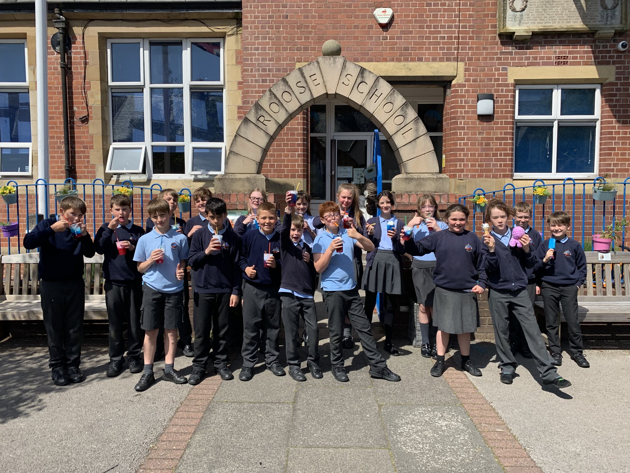 Image of After Sats ice cream treat for Year 6 