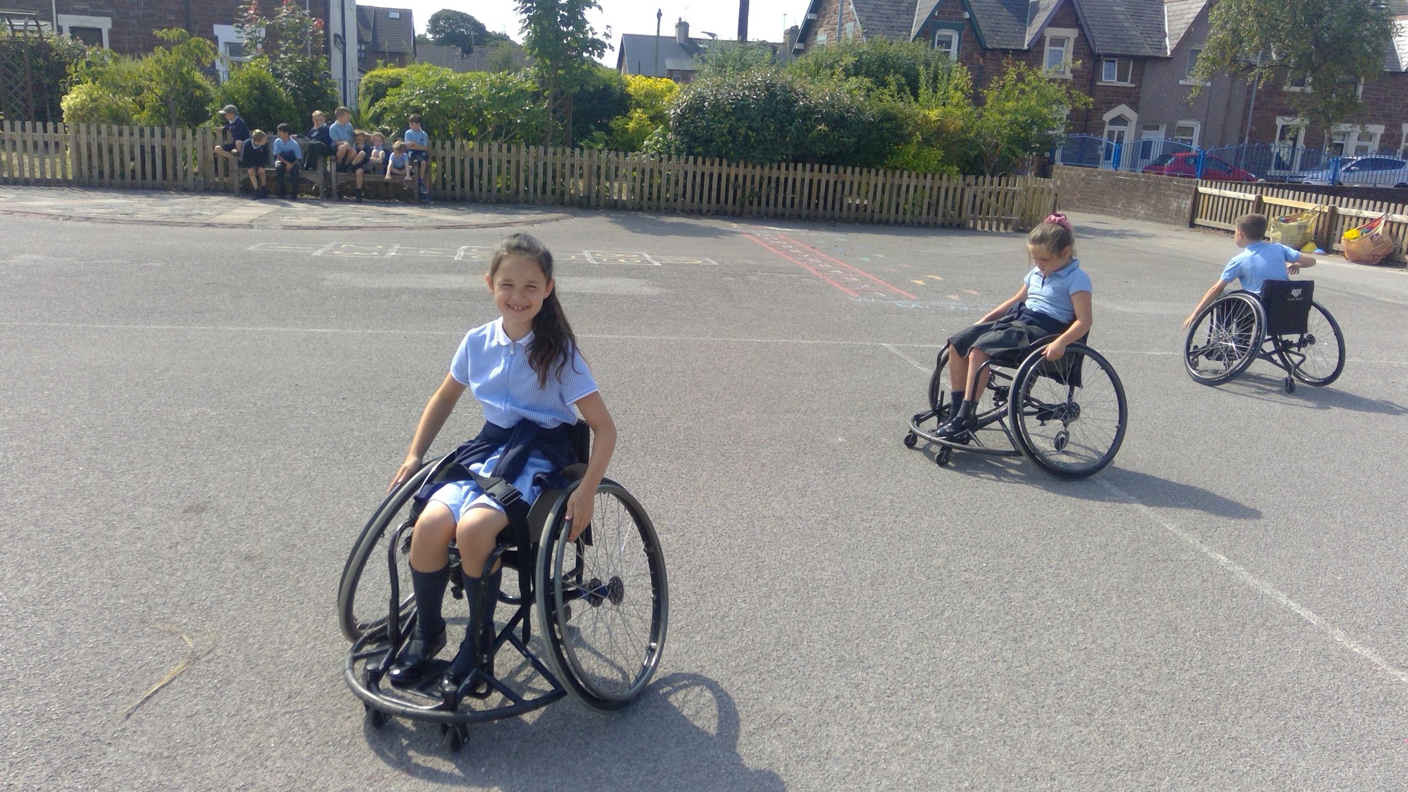 Image of Wheelchair Basket Ball