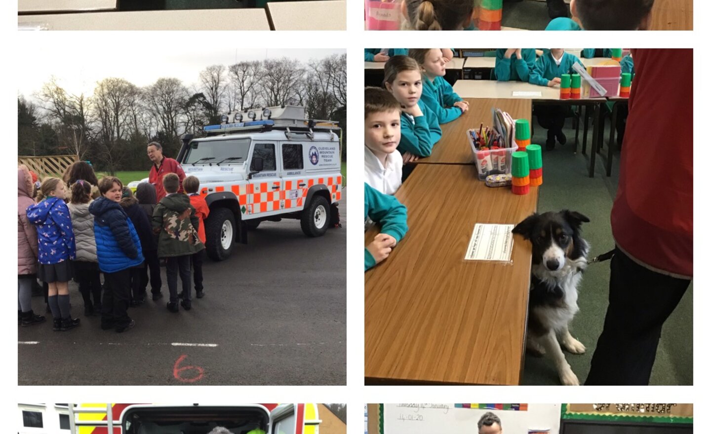 Image of Mountain Rescue featuring Oscar the dog!