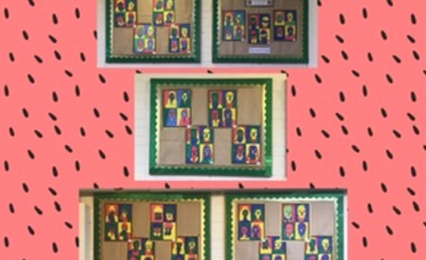 Image of Beautiful work in our cloakroom!