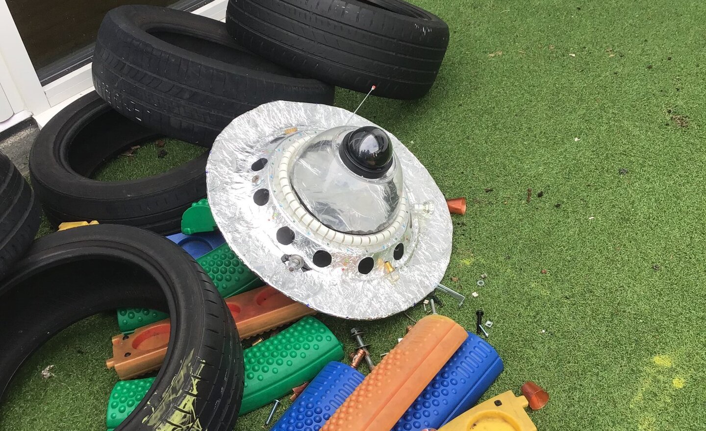 Image of Alien Spaceship Crash