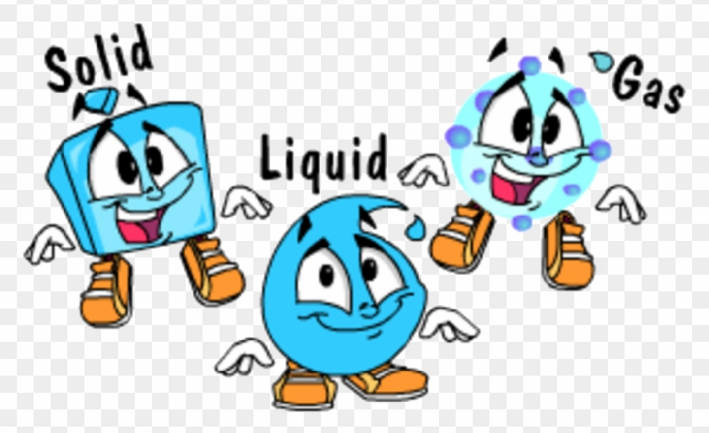 Image of Solids, liquids and gases