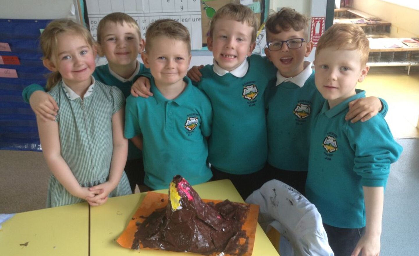 Image of Making volcanoes!