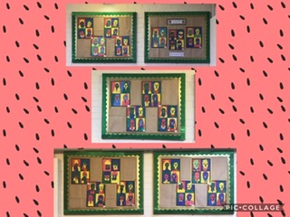 Image of Beautiful work in our cloakroom! 