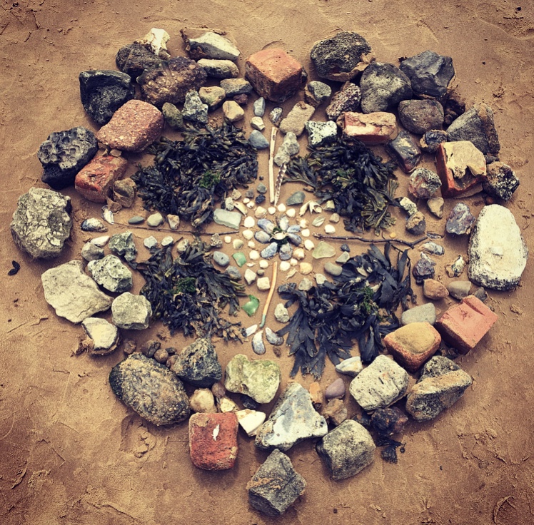 Image of Andy Goldsworthy inspired art