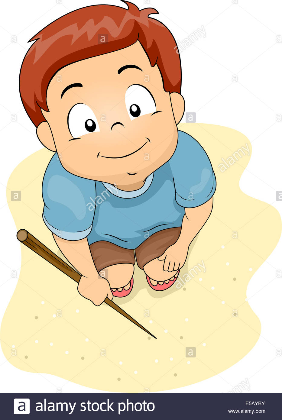 Image of Writing with sticks