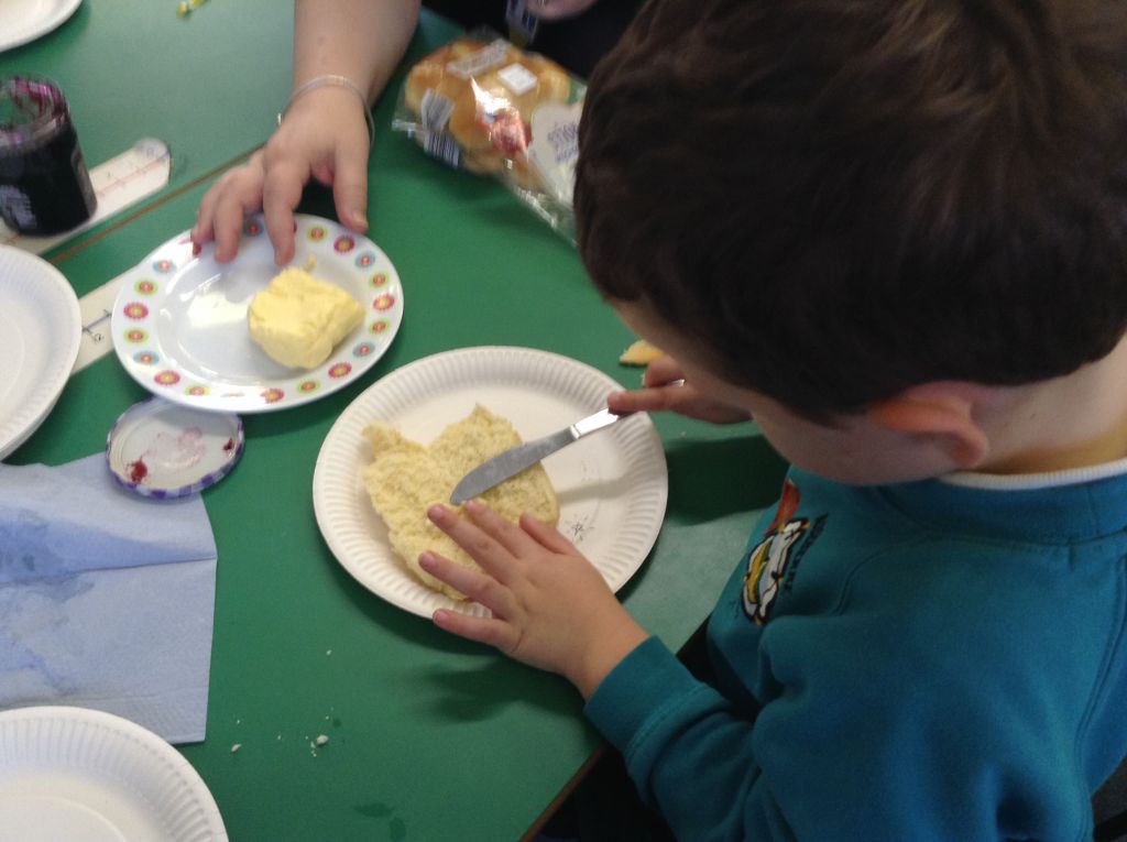 Image of Making sandwiches!