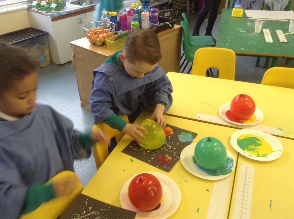 Image of Creating a solar system!