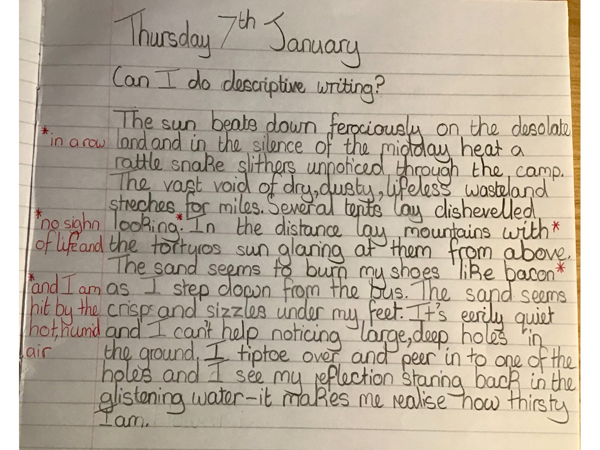 Desert Descriptions | Roseberry Academy